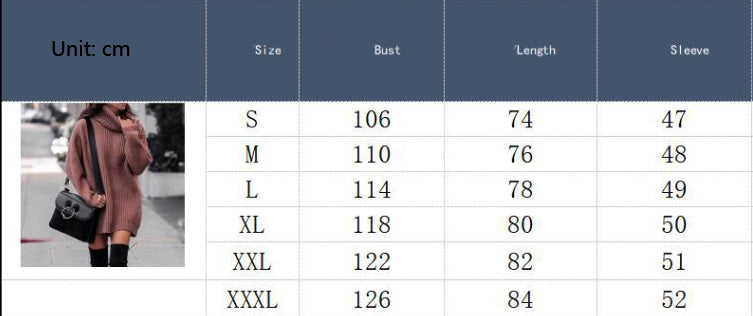 Oversized Sweater Dress