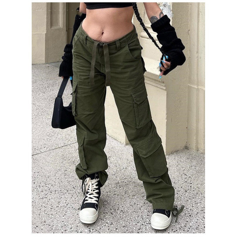Six Pocket Straight Cargo Pants