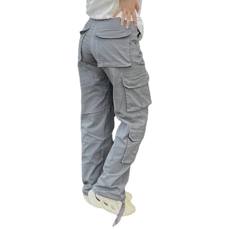 Six Pocket Straight Cargo Pants