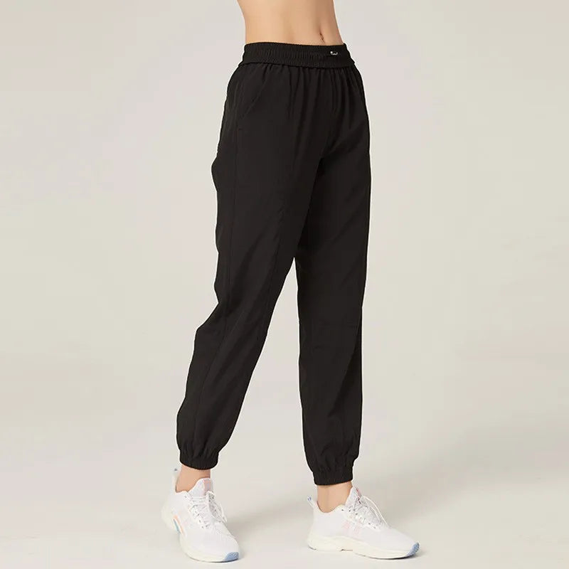 Zoey Quick-Dry Athletic Joggers with Pockets