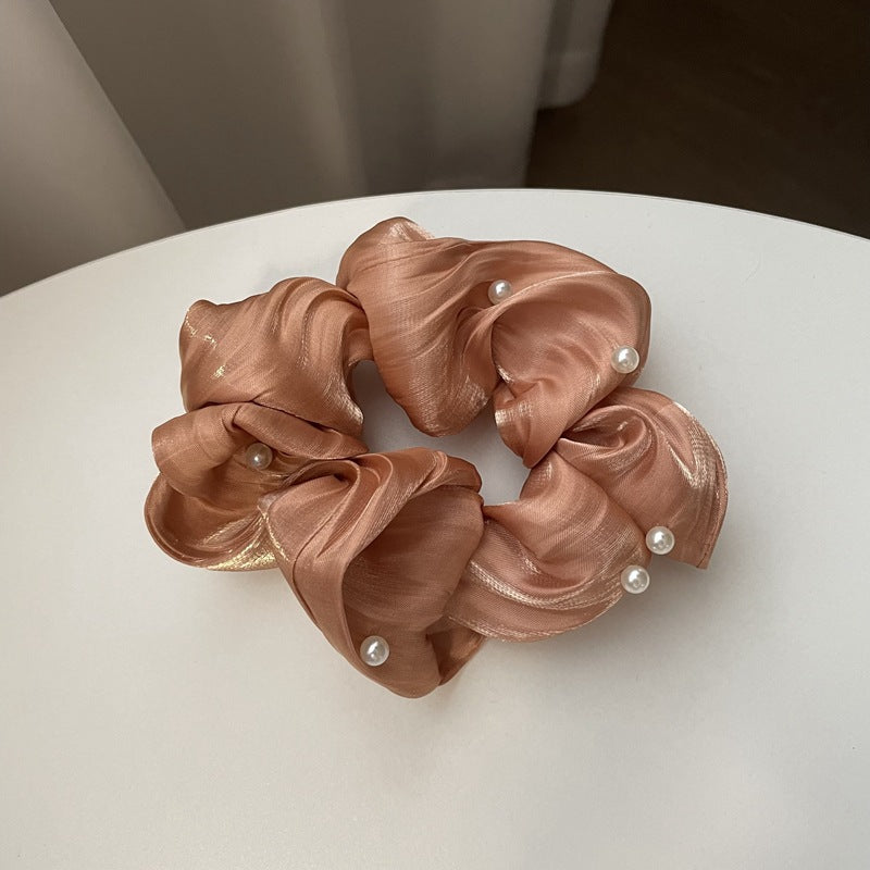 Pearl Wavy Scrunchies