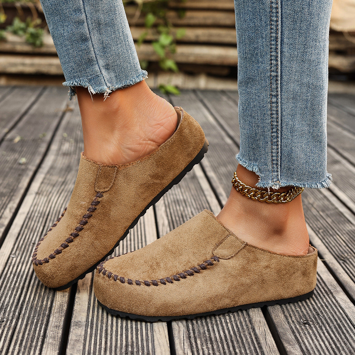 Sal Grandpa Style Slippers