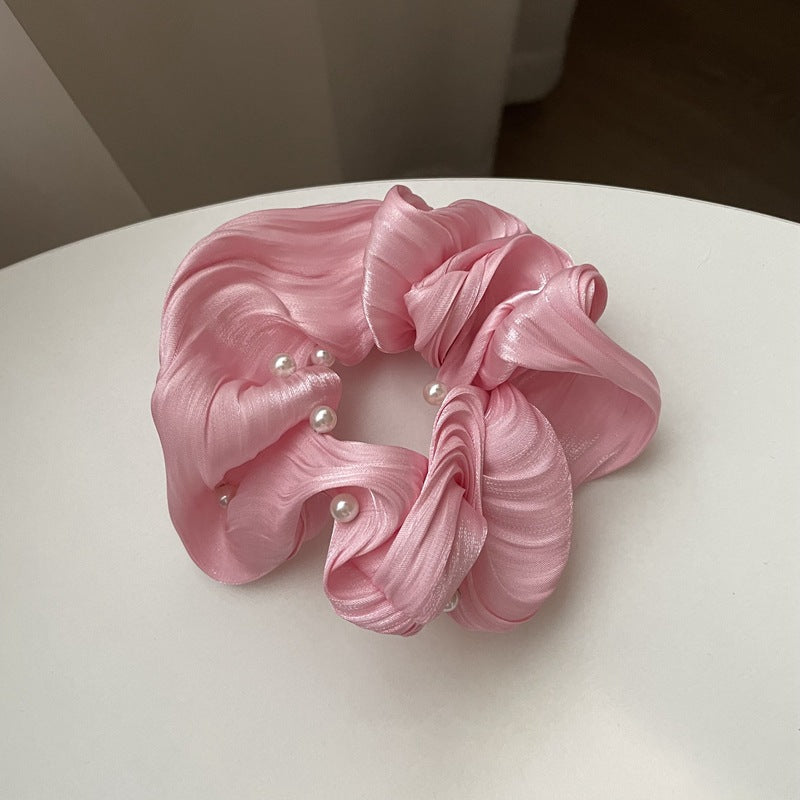Pearl Wavy Scrunchies