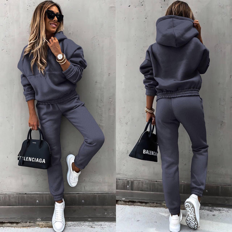 Women's Casual 2-Piece Tracksuit Set