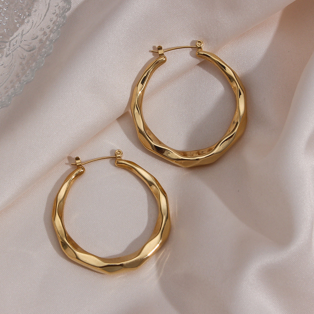 Gold Hoop Earrings