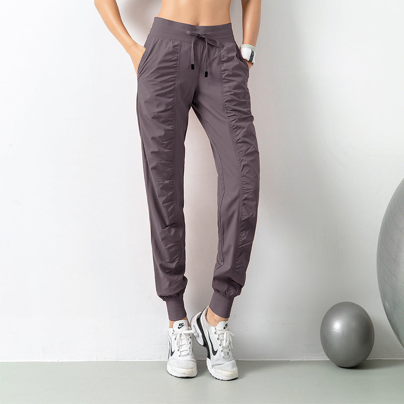 Zoey Quick-Dry Athletic Joggers with Pockets