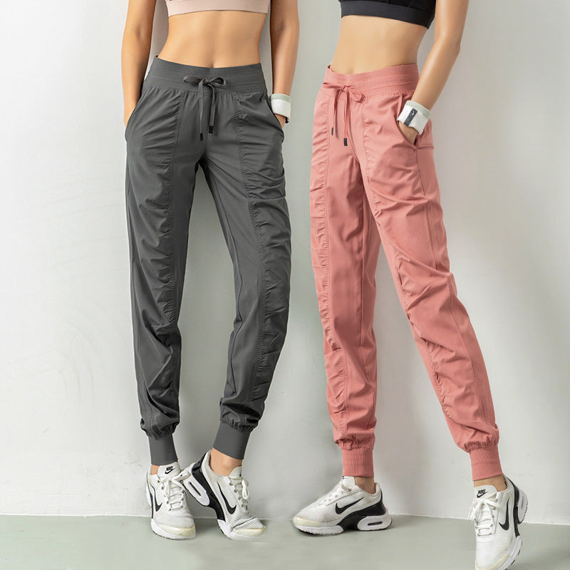Zoey Quick-Dry Athletic Joggers with Pockets