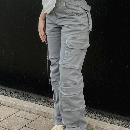 Six Pocket Straight Cargo Pants