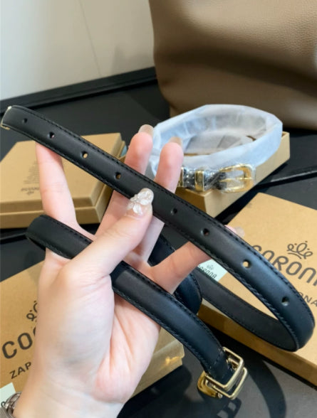 Premium Gold Buckle Belt