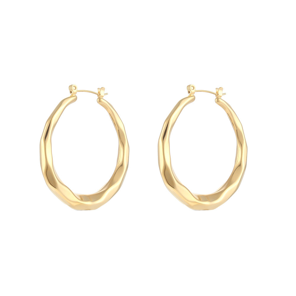 Gold Hoop Earrings