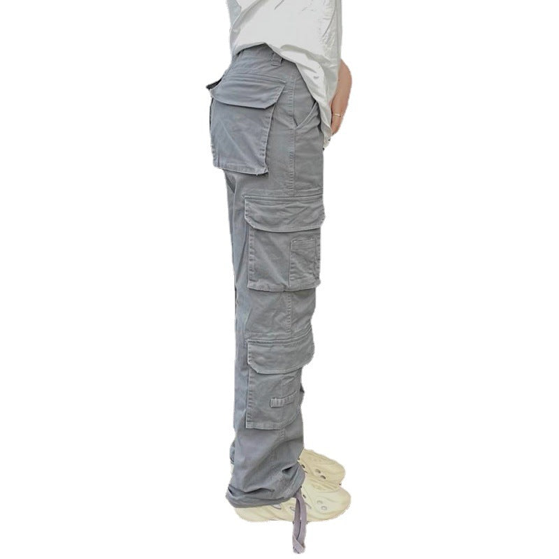 Six Pocket Straight Cargo Pants