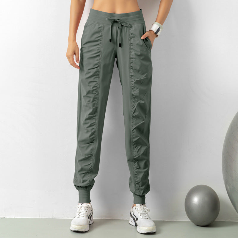 Zoey Quick-Dry Athletic Joggers with Pockets