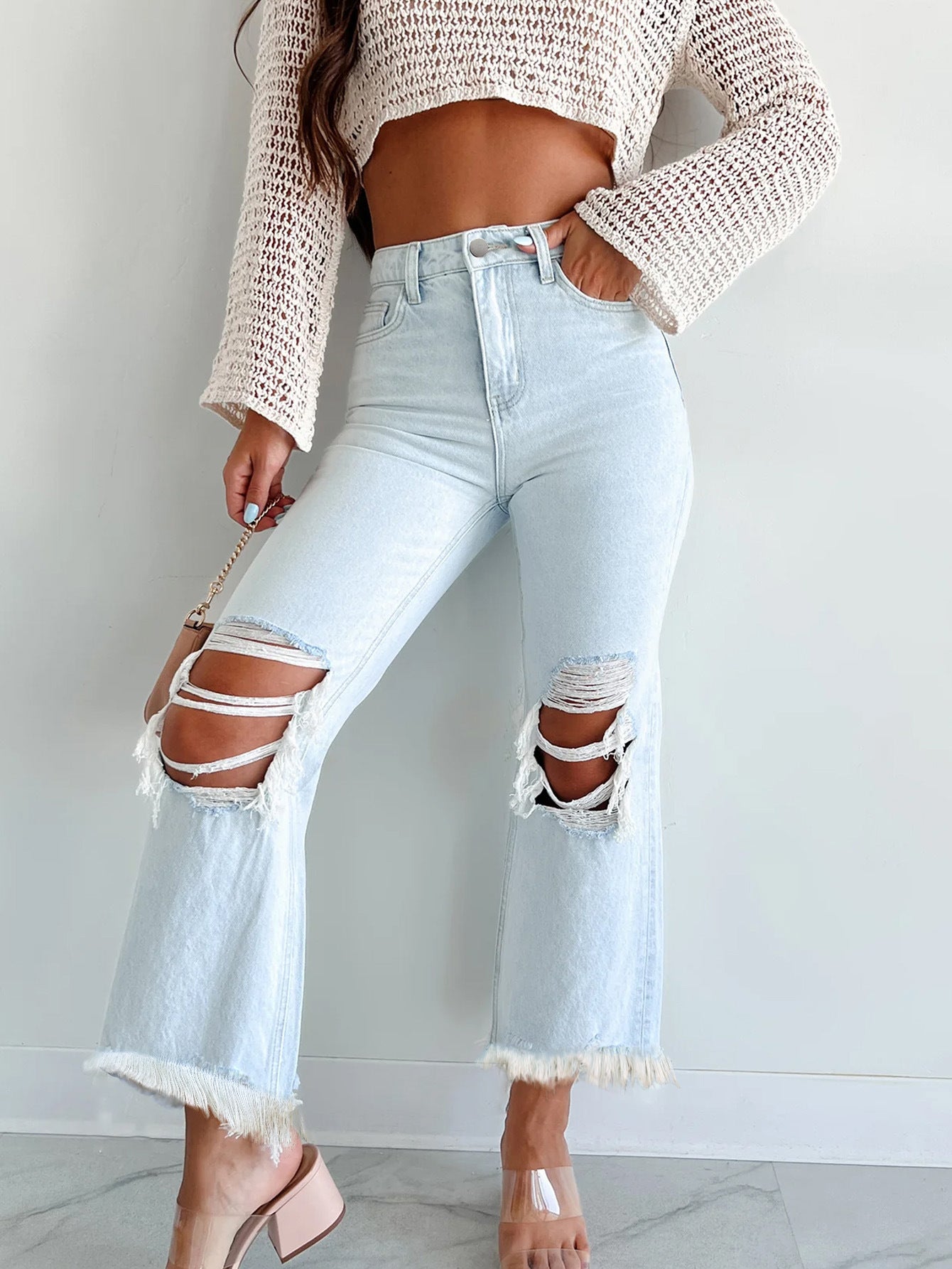 Rosie Loose Ripped Jeans