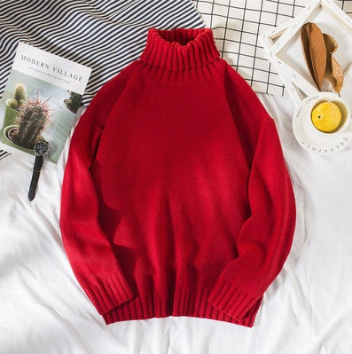 Autumn turtleneck sweaters