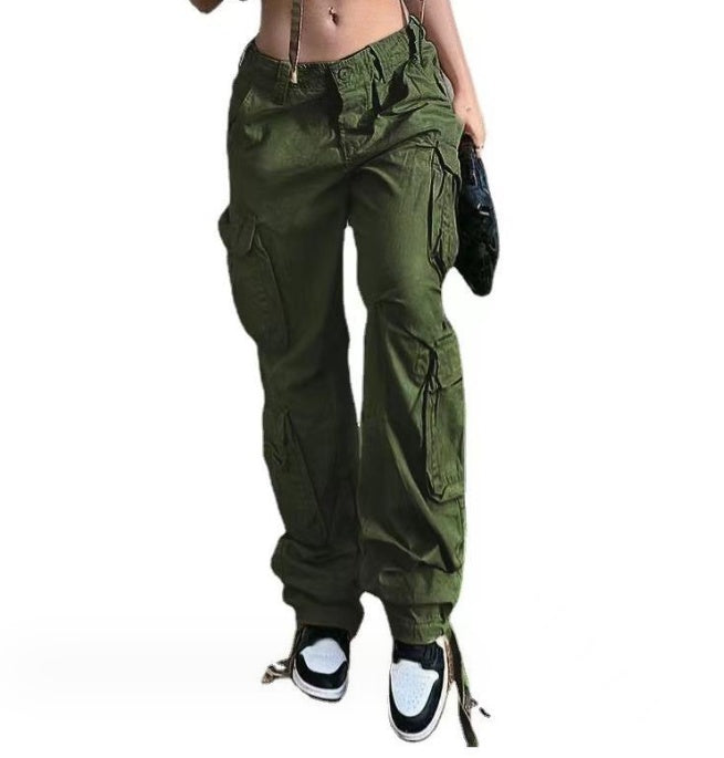 Six Pocket Straight Cargo Pants
