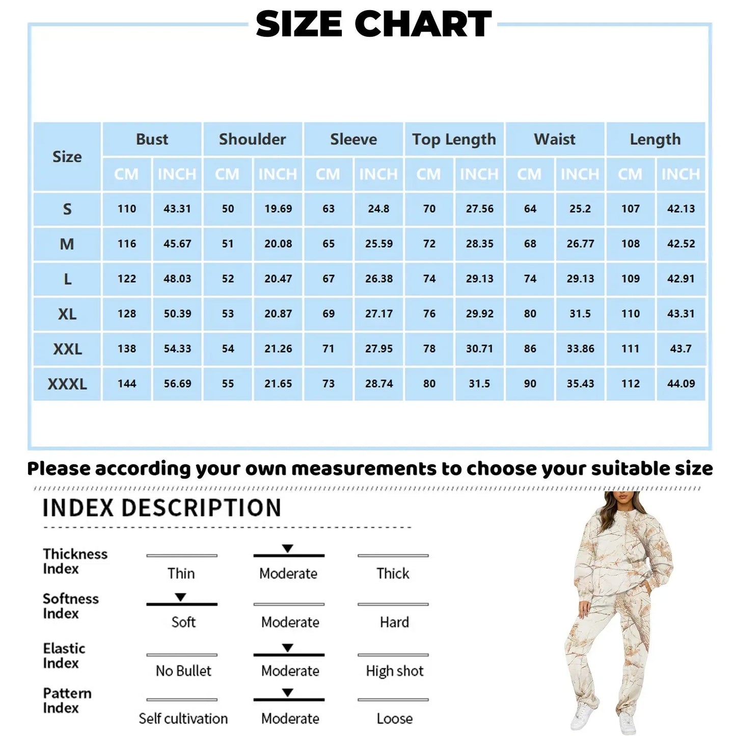 Camouflage Sweat Set