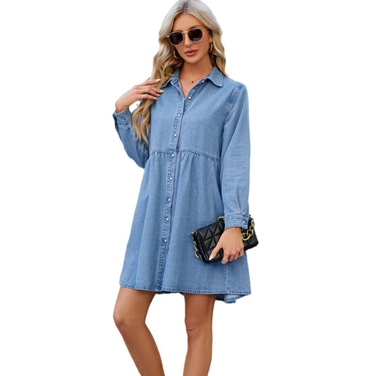 Clare Denim Summer Dress
