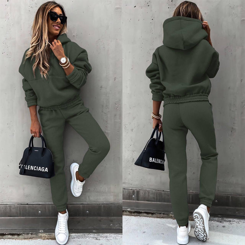 Women's Casual 2-Piece Tracksuit Set