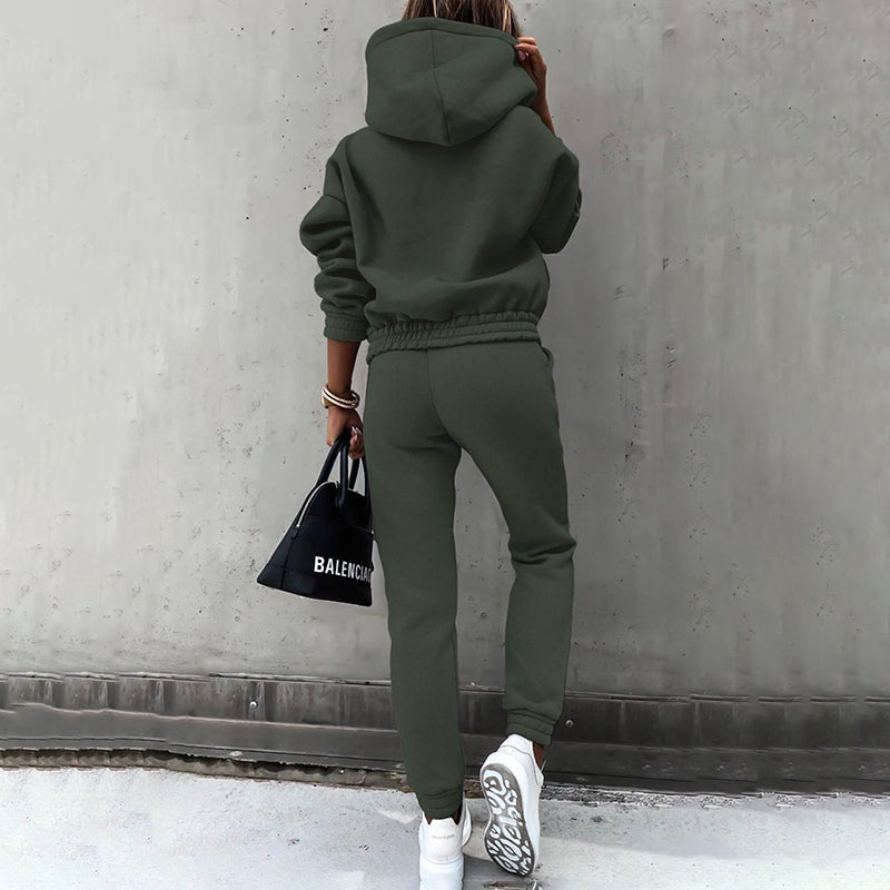 Women's Casual 2-Piece Tracksuit Set