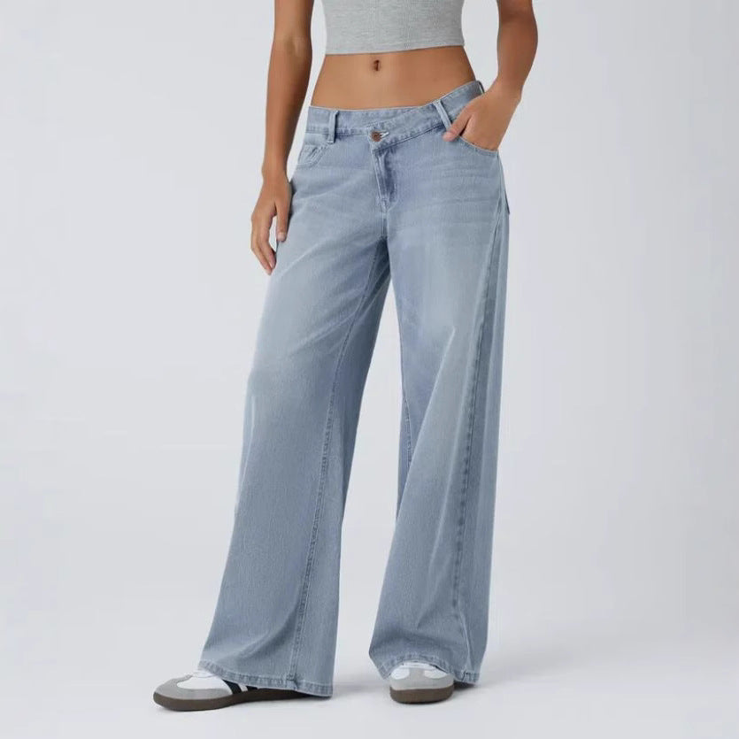 Ladies Special High Waist Straight Jeans