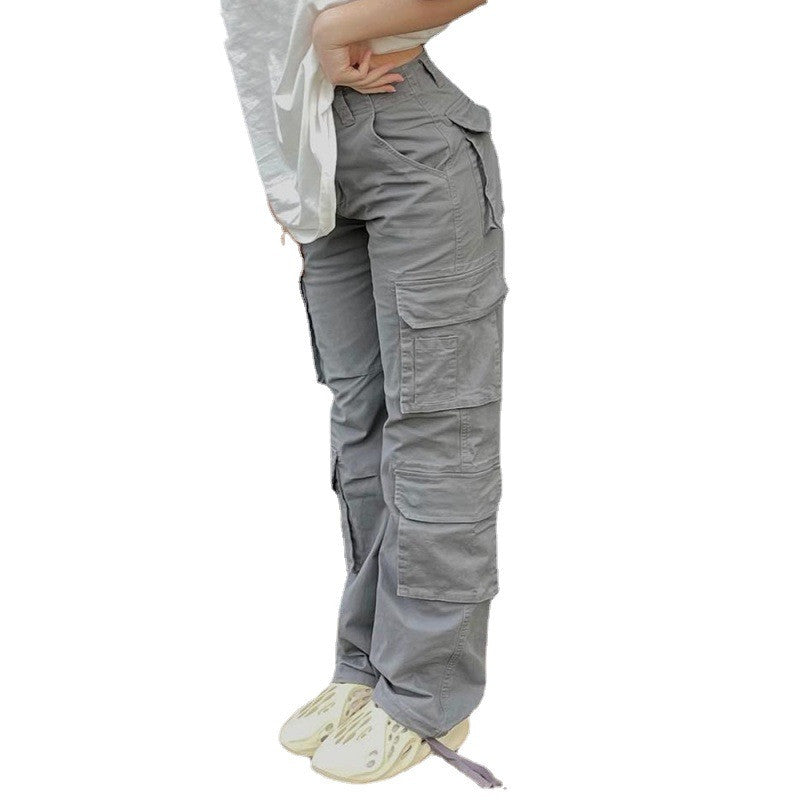 Six Pocket Straight Cargo Pants