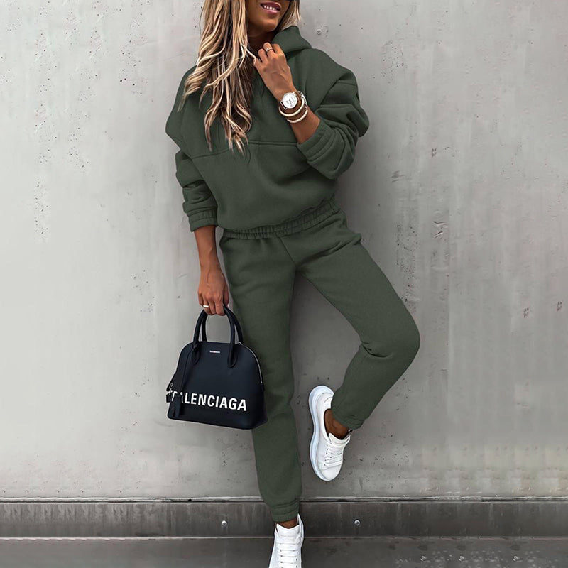 Women's Casual 2-Piece Tracksuit Set