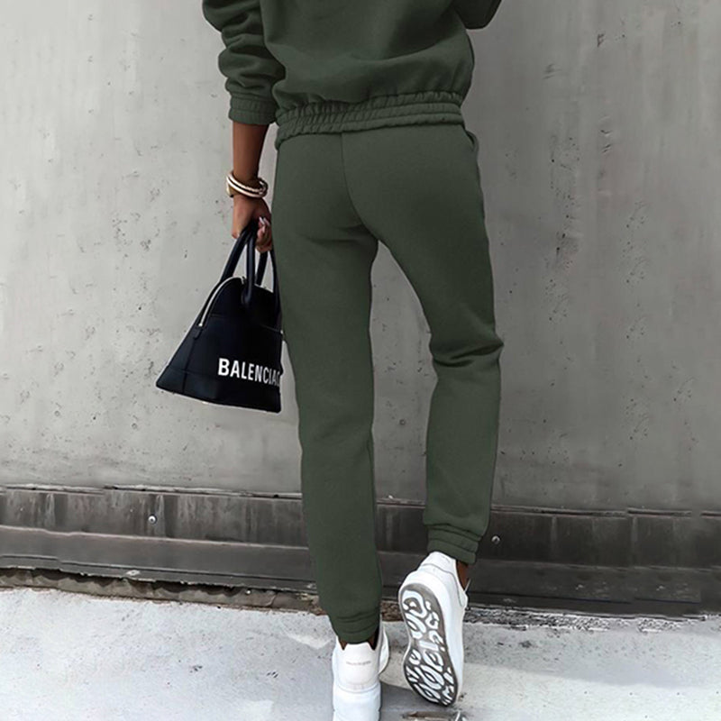 Women's Casual 2-Piece Tracksuit Set
