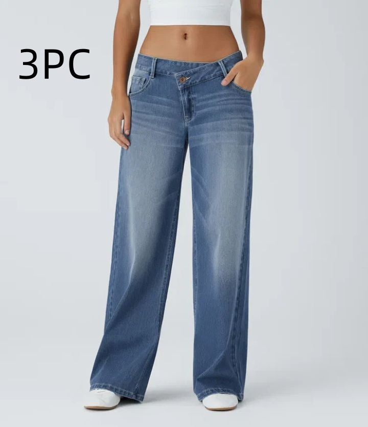 Ladies Special High Waist Straight Jeans