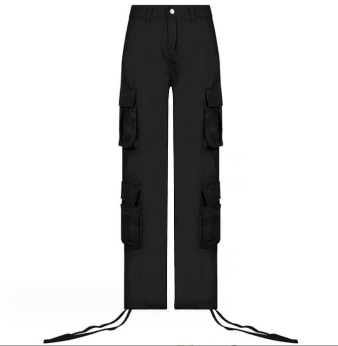 Six Pocket Straight Cargo Pants